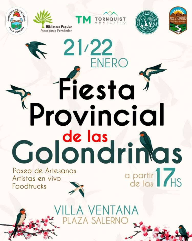 Villa Ventana y la 31° Fiesta Provincial de las Golondrinas