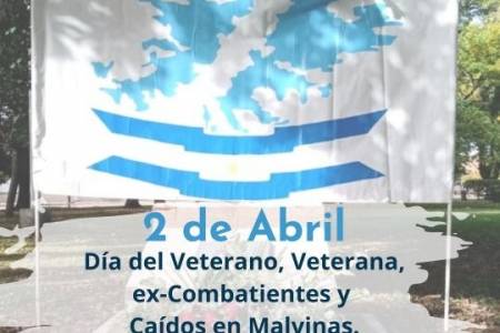 2 de Abril "Día del Veterano, Veterana, ex-Combatientes y Caídos en Malvinas"