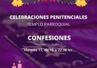 Confesiones en el Templo Parroquial