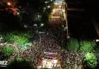 Miles de suarenses disfrutaron de la 6° edición de Suárez Peatonal en el marco de los festejos por la obtención de un nuevo campeonato del mundo