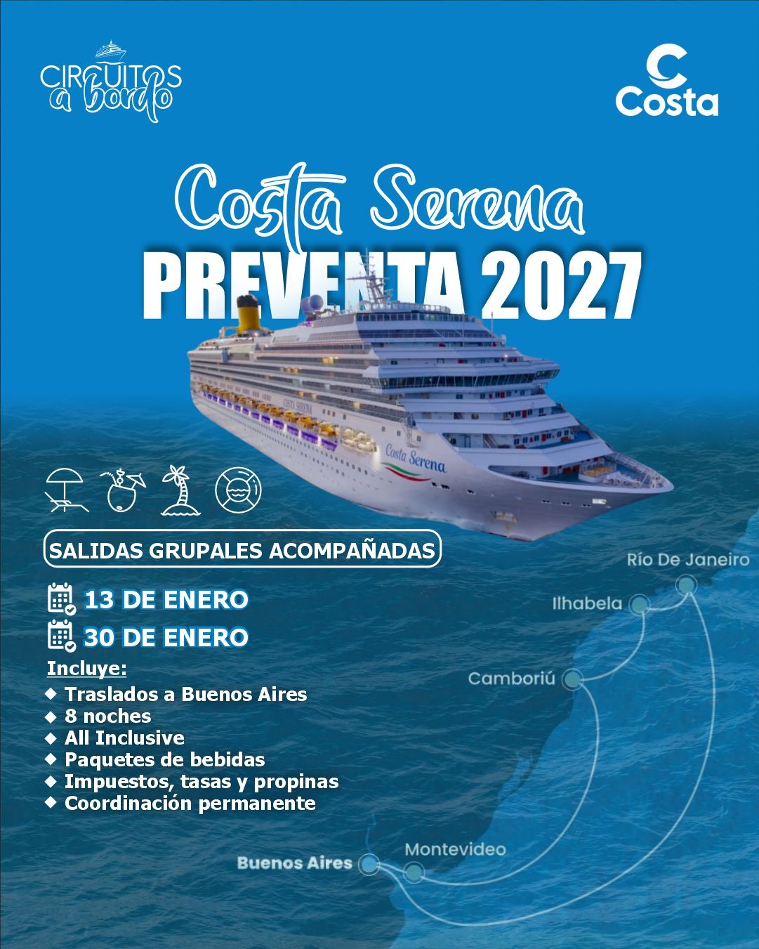 Costa Serena Preventa 2027