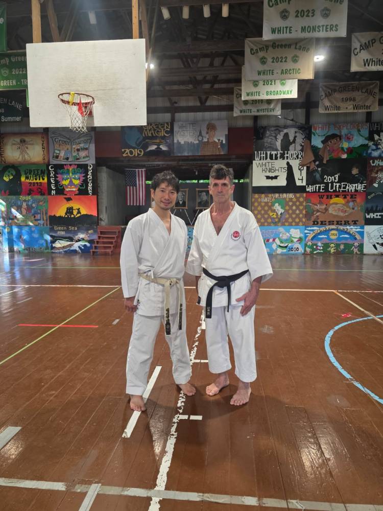 Sensei Pablo Amoroso representó a Argentina en el Master Camp internacional de la ISKF en Estados Unidos
