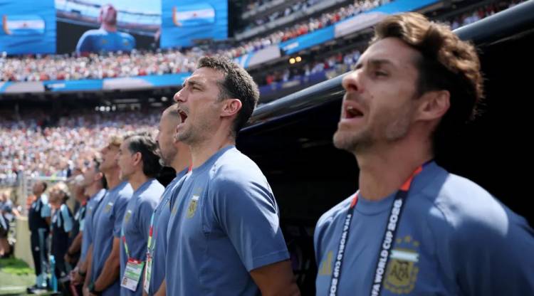 Scaloni después de la final: "Tengo un agradecimiento eterno a estos chicos. Dimos todo"