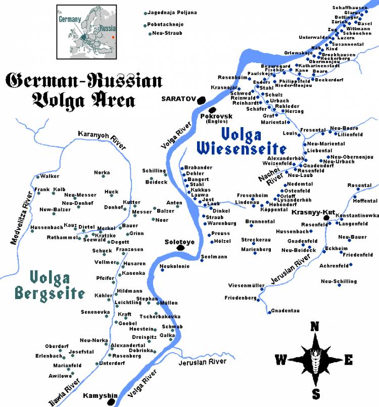 22 de julio de 1763: el día que comenzó la historia de los alemanes del Volga