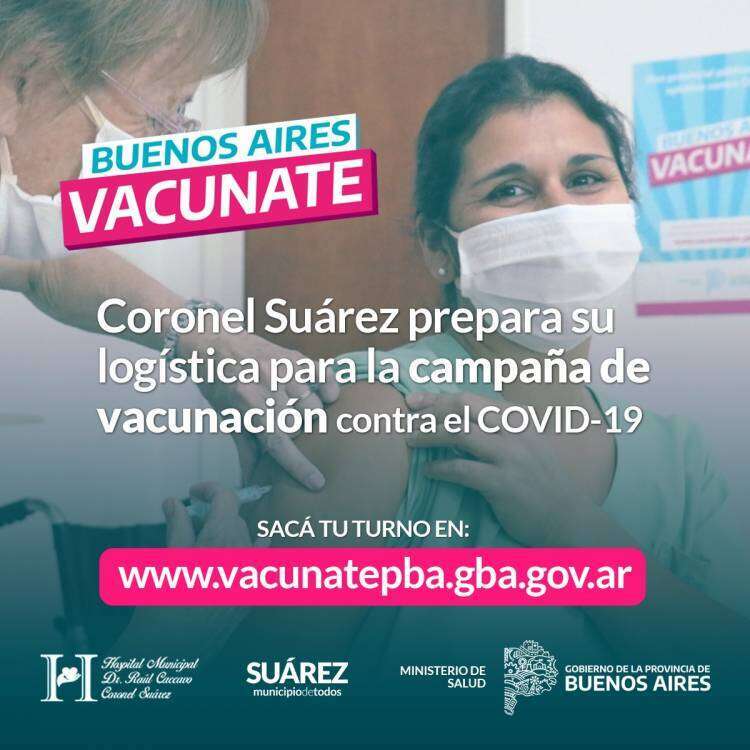 Coronel Suárez prepara su logística para la campaña de vacunación contra el COVID-19
