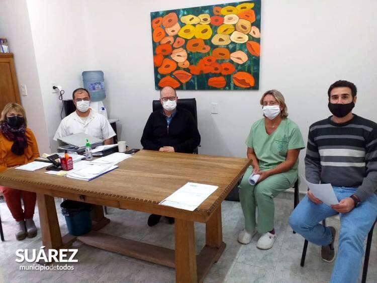 Enfermería: reunión con autoridades del Instituto de Formación Docente y Técnica N° 48