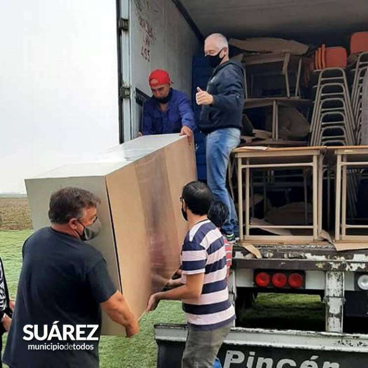 El Gobierno de la Provincia envió fondos para la compra de mobiliario para las escuelas del distrito