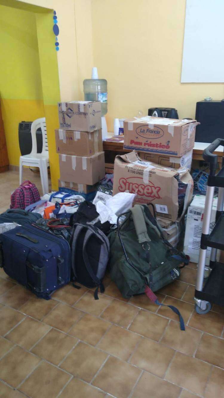 Ya llegó a destino el material enviado a la Red de Bibliotecas de la zona afectadas por los incendios