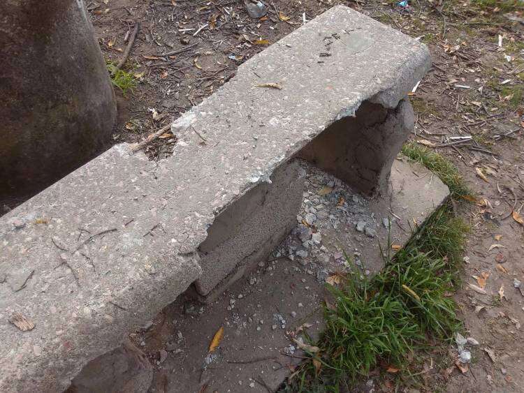 Hechos vandálicos en el Balneario de Cura Malal