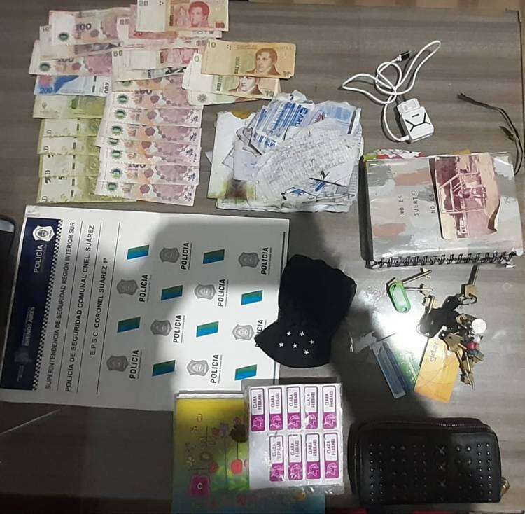 Dos personas aprehendias por delitos contra la propiedad y varias inracciones labradas