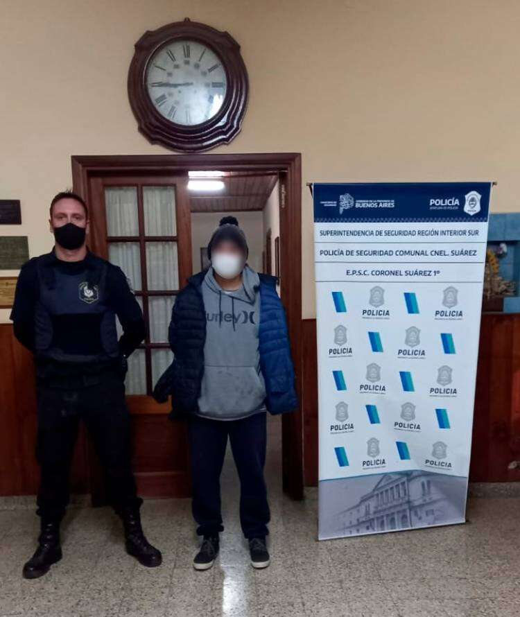 Dos personas aprehendias por delitos contra la propiedad y varias inracciones labradas