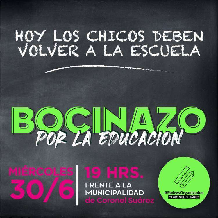 Bocinazo por la educación