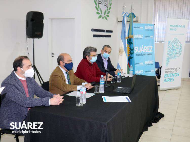 Adrián Gayoso: “tenemos la confianza que, vacunando, vacunando y vacunando vamos a salir de la pandemia”