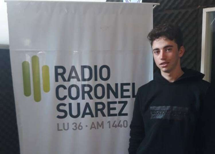 Damián Alonso, el joven ciclista que es el orgullo de la ciudad