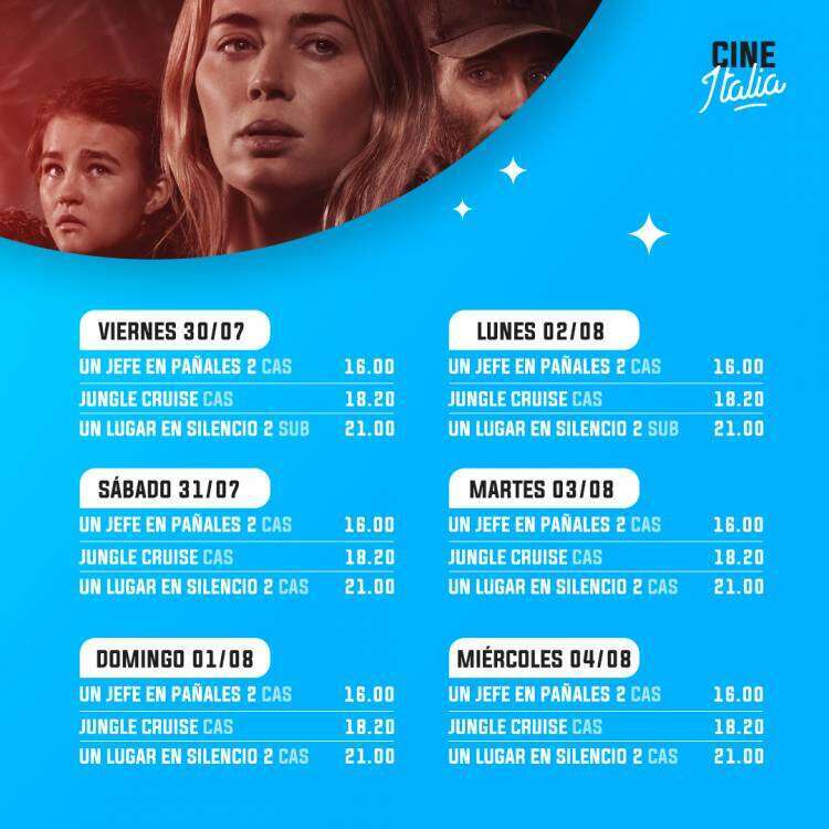 Cartelera Cine Teatro Italia