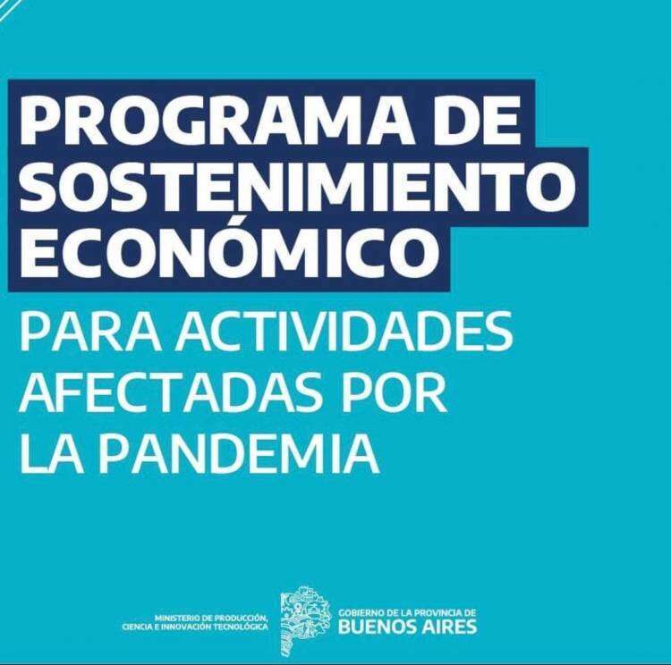 La Provincia abre la inscripción para el Programa de Sostenimiento Económico para actividades afectadas por la pandemia