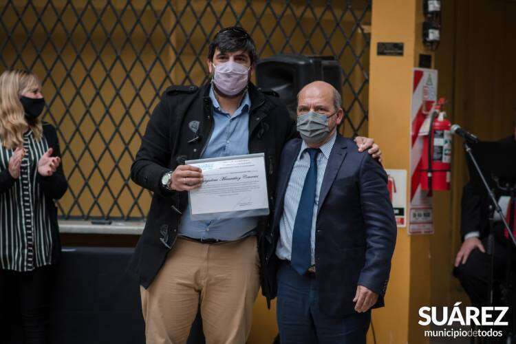 Toda la comunidad fue protagonista de la distinción del "Ciudadano Destacado 2021" de Coronel Suárez" 