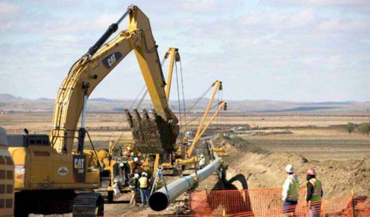 El gasoducto que atravesará La Pampa llega a Salliqueló