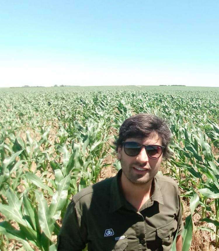 Ingeniero Esteban Pero: “invito a los productores a que nos llamen, para compartir esta experiencia, se está viniendo mucho el maíz de segunda en la zona”