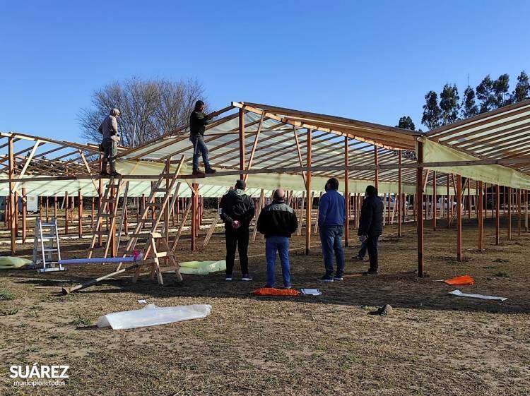 Se habilitan los invernáculos del parque de producciones intensivas