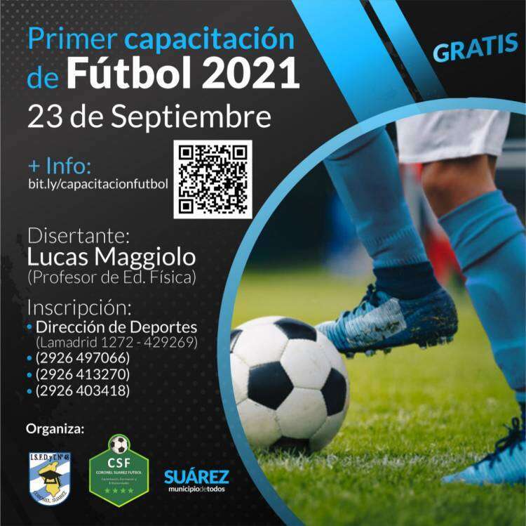 Primer capacitación de fútbol 2021