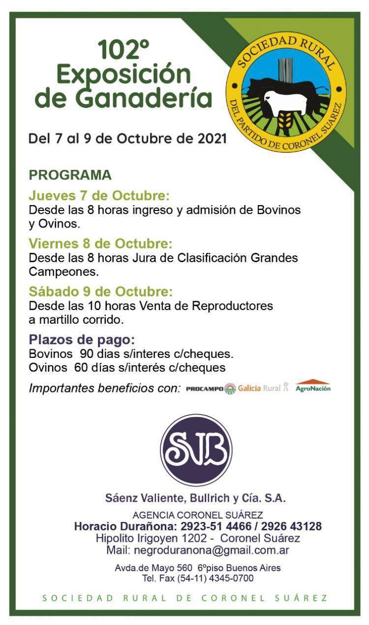 Exposición Rural de Coronel Suárez: “Invito sobre todo a los productores, hay que estar en la jura para realmente tomar las decisiones con conciencia”, dijo Horacio Durañona