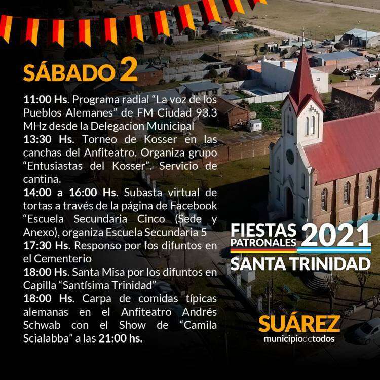 Fiestas Kerb de Santa Trinidad: “habrá un paseo de muestras con artesanos, bomberos, autos antiguos y herramientas”, afirmó Guillermo Appelhanz
