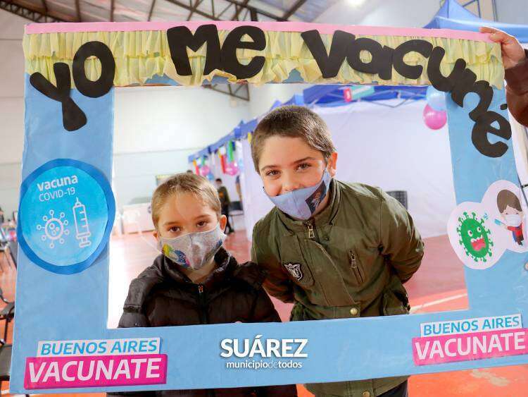 Comenzó la vacunación de niños de entre 3 y 11 años