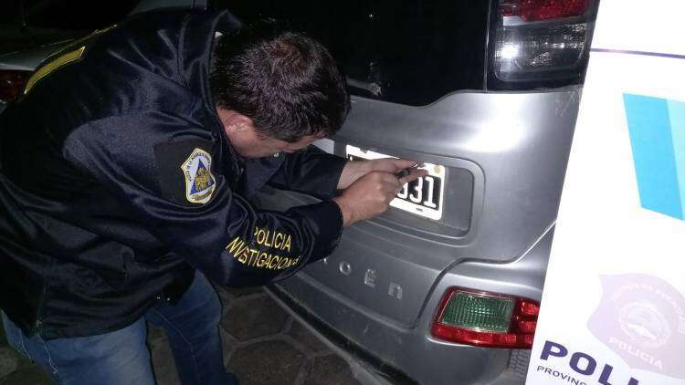 La policía encontró un auto que fue robado en La Matanza en 2017