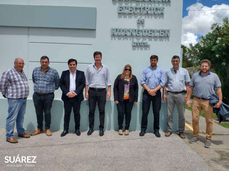 Huanguelén: Reunión con el delegado regional del ENACOM