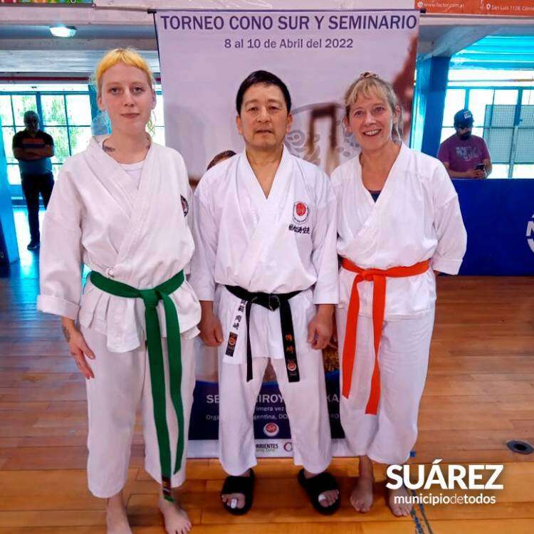 Karate: destacada actuación de la suarense Eliana Reser en el torneo Cono Sur 