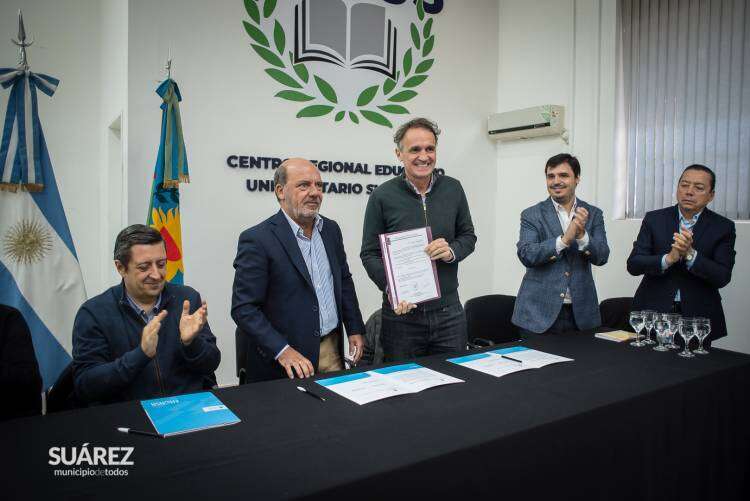 El ministro de Obras Públicas de la Nación Gabriel Katopodis visitó Coronel Suárez y anunció importantes obras 
