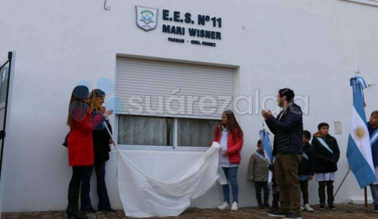 La Secundaria 11 de Pasman lleva oficialmente el nombre de “Mari Wisner”