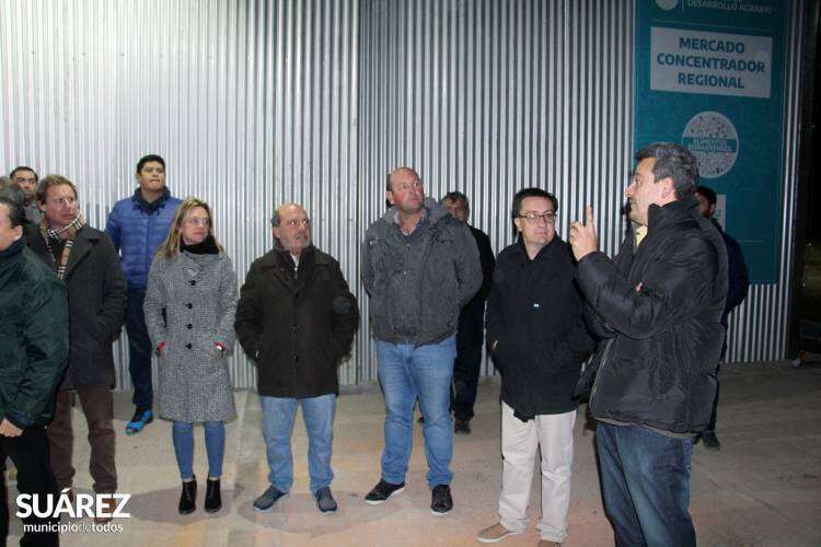 Parque industrial: se inauguró el alumbrado público del sector industrial