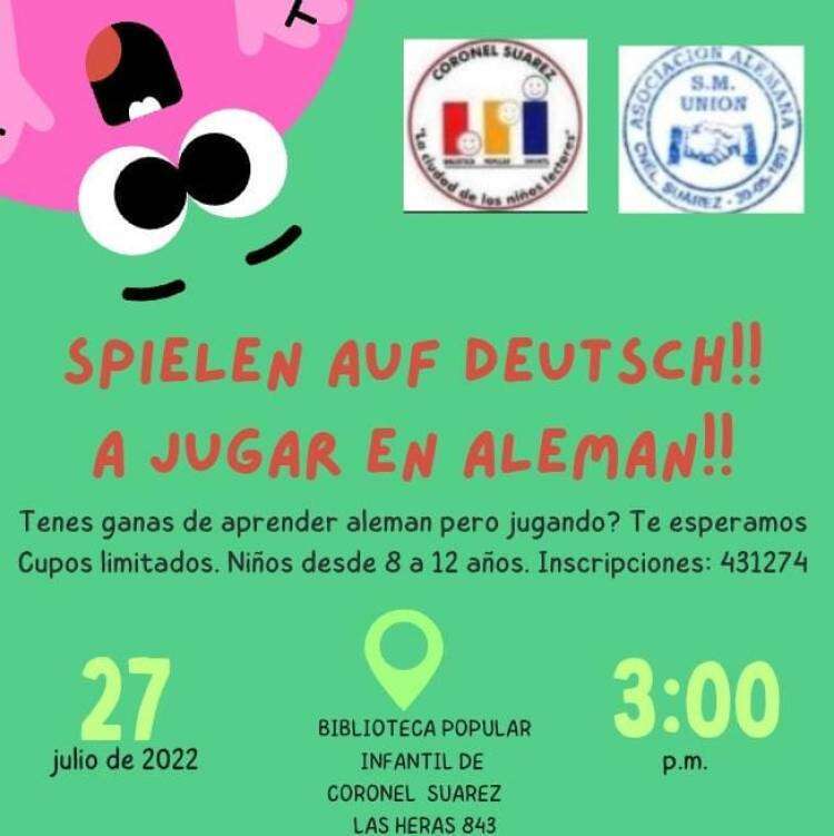 Una semana de vacaciones diferente en la Biblioteca Popular Infantil de Coronel Suárez