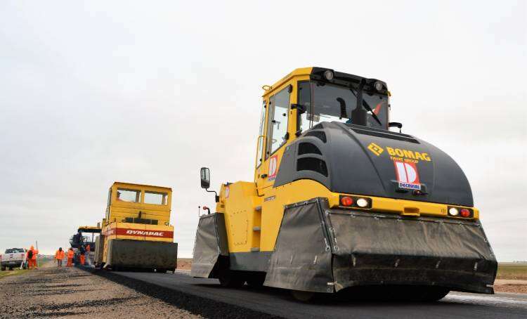 Autopista RN 33 entre Bahía Blanca y Tornquist: Vialidad Nacional continúa con  los trabajos 