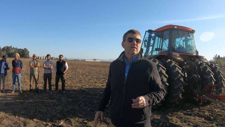 Dinámica de Trevor Agro con la rastra Serie 3000 Corti y el tractor Chery 220