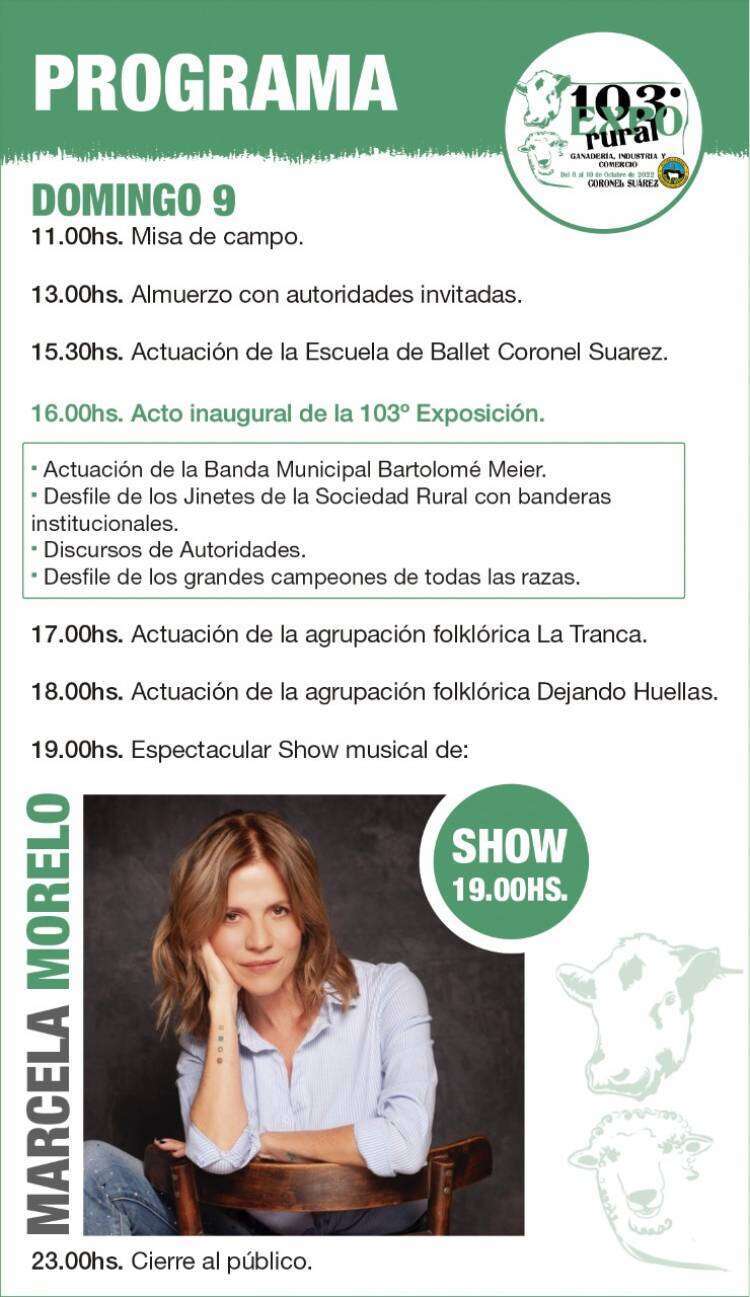 Se acerca la 103º edición de la Exposición Rural este fin de semana largo