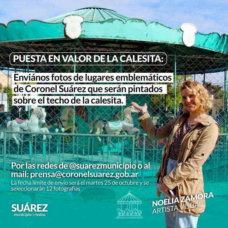 Comenzó la puesta en valor de la histórica calesita de la Plaza Tambor de Tacuarí