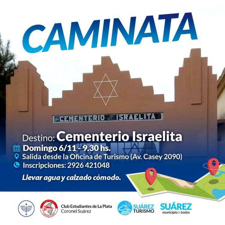 Turismo: Caminata con destino al cementerio Israelita