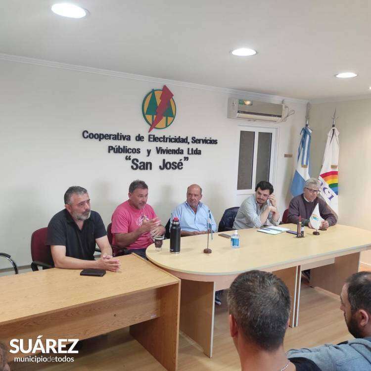 Moccero se reunió con las fuerzas vivas de los Pueblos Alemanes