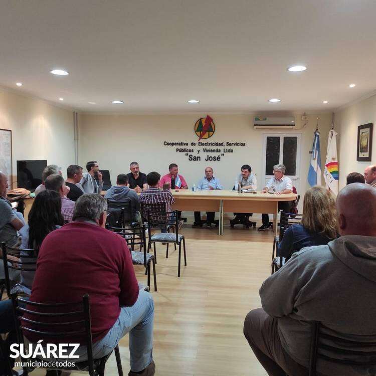 Moccero se reunió con las fuerzas vivas de los Pueblos Alemanes