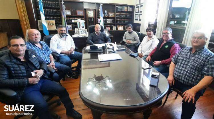 Reunión con representantes de la Federación de Sindicatos de Trabajadores Municipales de la Provincia de Buenos Aires