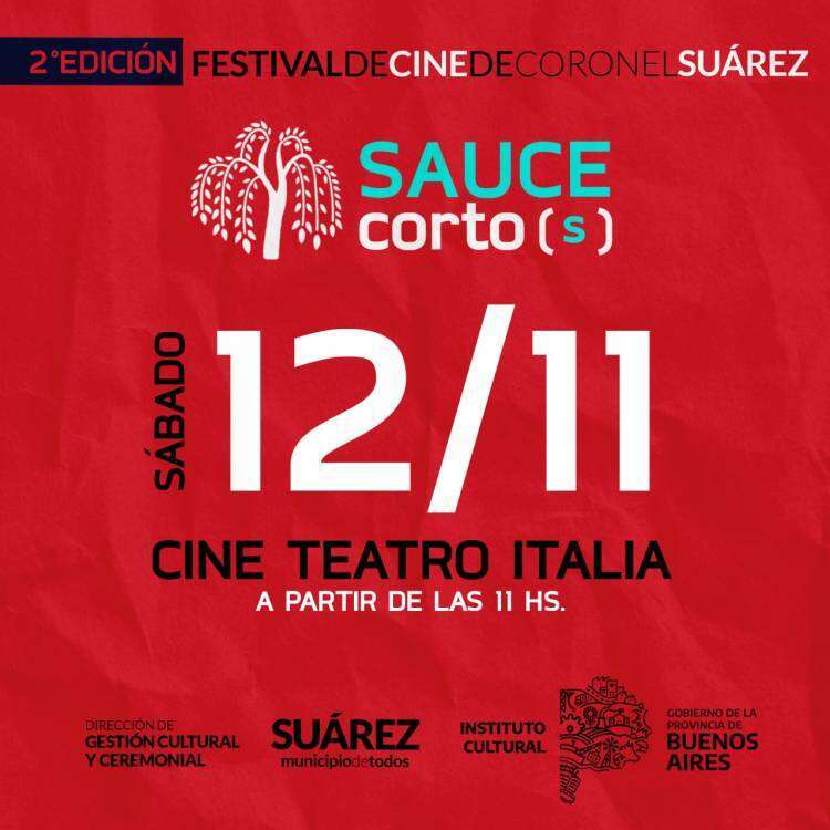 Cultura: Se viene la 2º edición del Festival de Cine "Sauce Corto(s)"