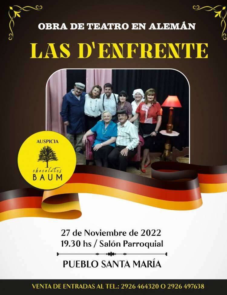 Obra de teatro en alemán "LAS D'ENFRENTE"
