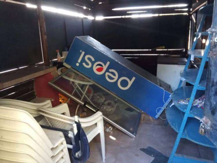 El Club Boca Juniors amaneció con destrozos en su predio