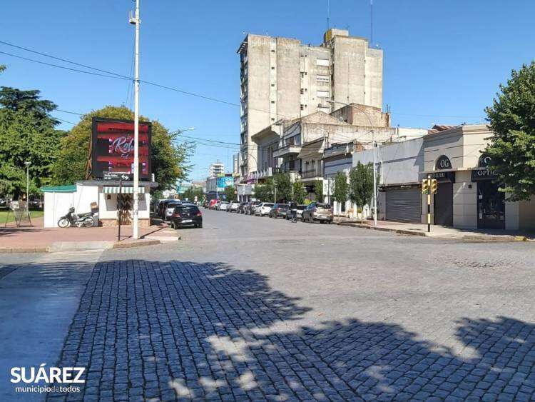 Zona Centro: Tareas de señalización vial