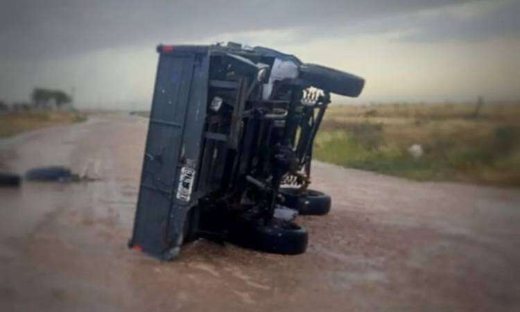 Un muerto tras vuelco de una camioneta en Pigüé