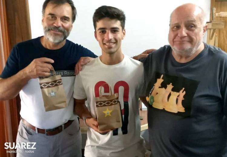 Juan Pablo Amoroso ganó el Torneo Aniversario del Club de Ajedrez de Pigüé