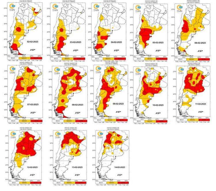 Resumen de la 8° ola de calor de la temporada 2022/2023